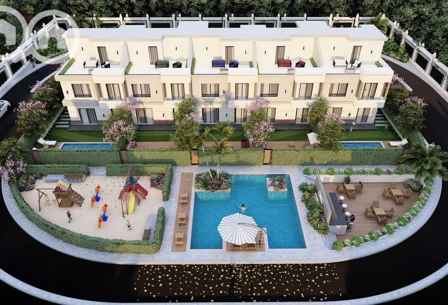 Own a twin villa in the heart of Sheikh Zayed, in a prime location on a main street, ensuring easy access to key roads and services in minutes. - Widok 4