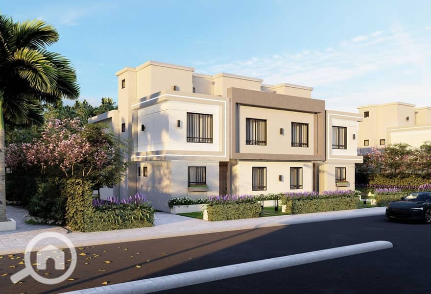 Own a twin villa in the heart of Sheikh Zayed, in a prime location on a main street, ensuring easy access to key roads and services in minutes. - Widok 3
