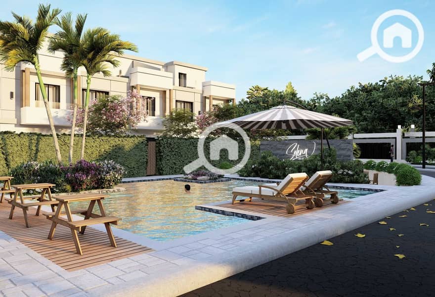 Own a twin villa in the heart of Sheikh Zayed, in a prime location on a main street, ensuring easy access to key roads and services in minutes. - Widok 6