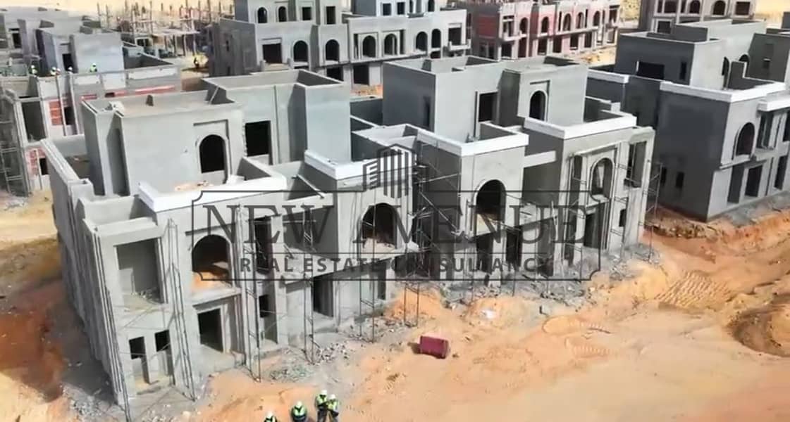 Townhouse corner in ever east 2 years delivery prime location with instalments in new cairo 6th settlement – pohled 3