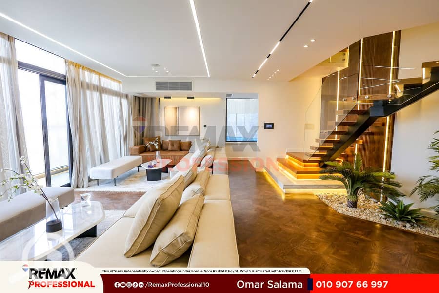 Delivery within one year fully finished open view villa in Smouha for sale - Vista 5