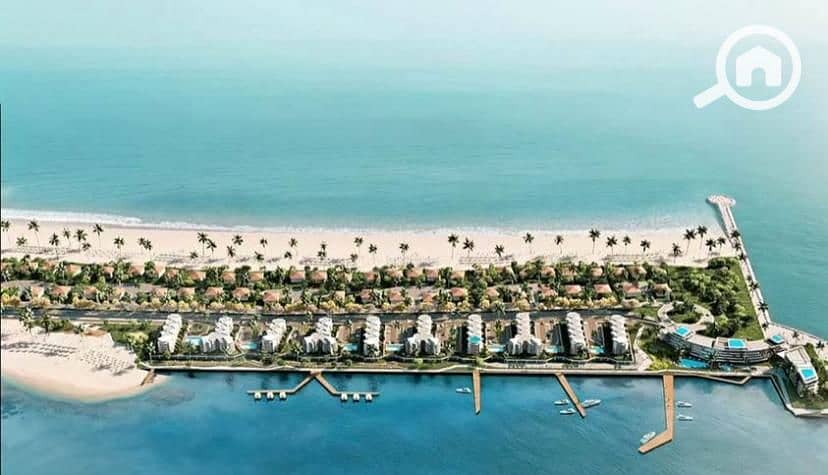 Fully Finished 2-Bedroom Chalet for Sale in Marina 5 – the lsland with a Strategic Sea View - Ansicht 5