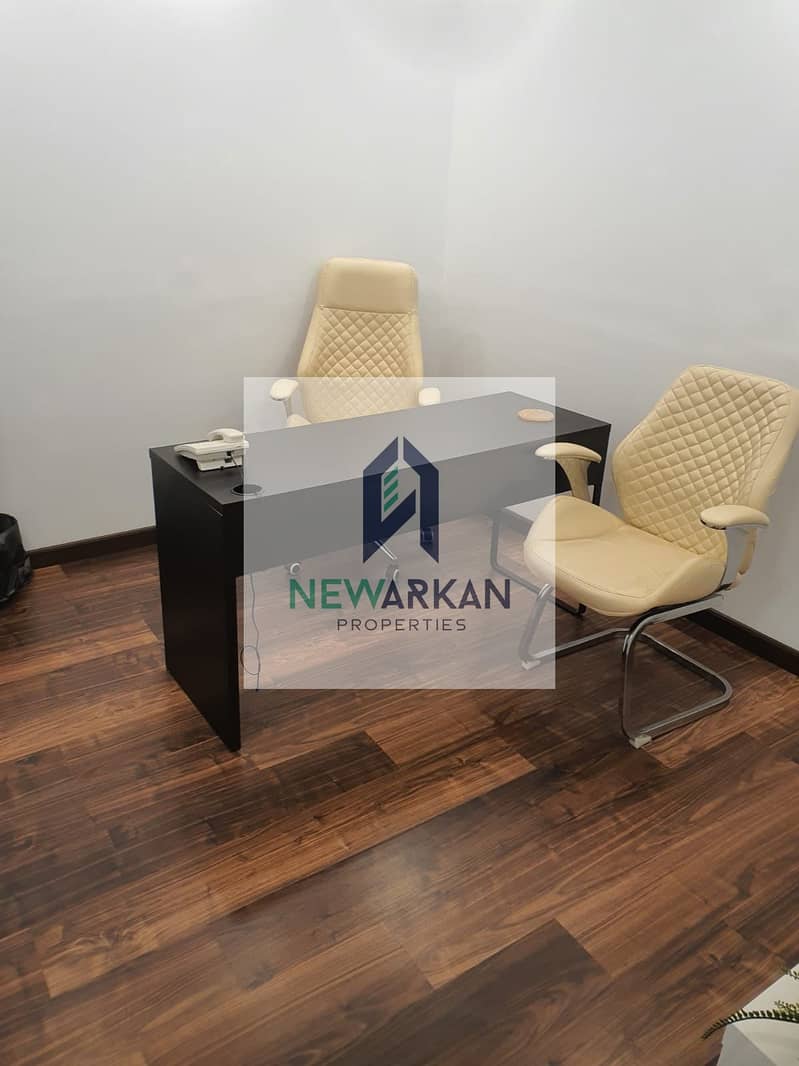 145m² office for rent in Sheikh Zayed Mall, Capital Business Park, finished with air conditioning - Ansicht 5