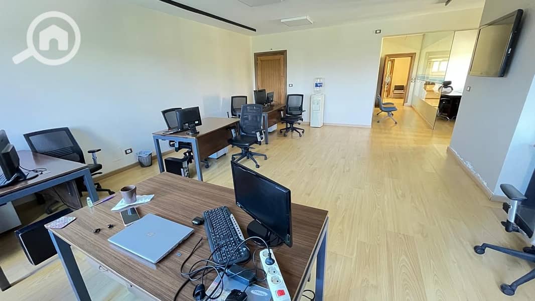 Office for rent 350 sqm furnished air-conditioned in the best location in Zahraa El Maadi - Vista 3