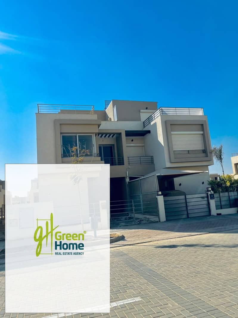 Ready to Move 310m Twinhouse Prime location Near Pool for Sale in Palm Hills New Cairo Best Price - Widok 6