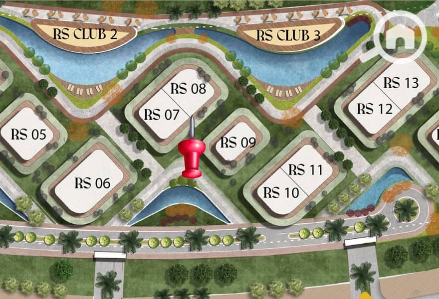 Studio apartment for sale, 60 sq m, in Defaf New Capital compound, R8 district, with installments over 12 years. - Widok 4
