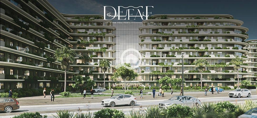 Studio apartment for sale, 60 sq m, in Defaf New Capital compound, R8 district, with installments over 12 years. - Widok 6
