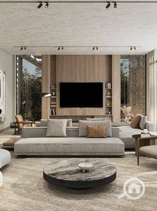 Luxury fully finished villa with AC's for sale with installments over 10 years - Widok 3
