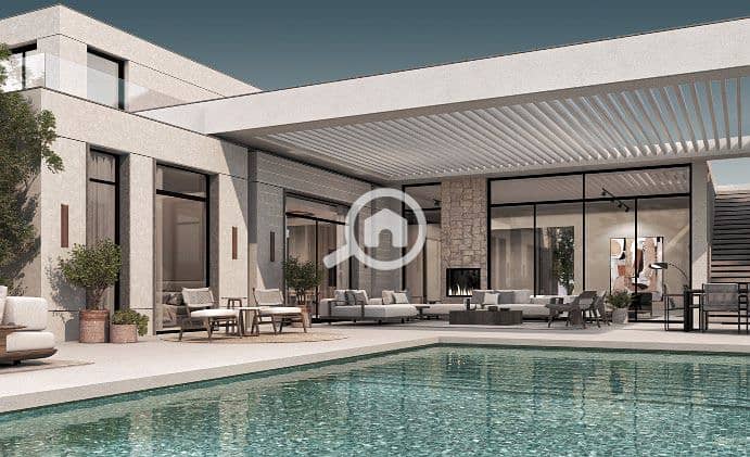 Luxury fully finished villa with AC's for sale with installments over 10 years - Widok 4