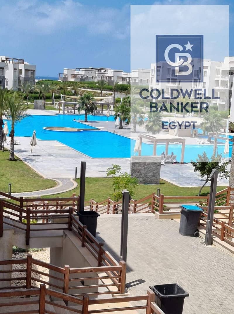 Chalet for rent, 115 sq m, fully furnished and ready to move in, in Amwaj North Coast - Sidi Abdel Rahman - 2 bedrooms - Prikaz 2