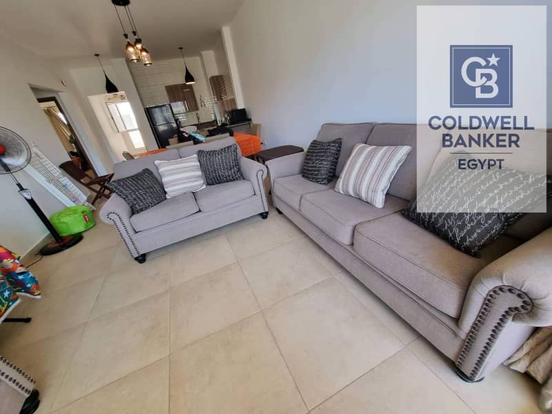 Chalet for rent, 115 sq m, fully furnished and ready to move in, in Amwaj North Coast - Sidi Abdel Rahman - 2 bedrooms - Prikaz 4