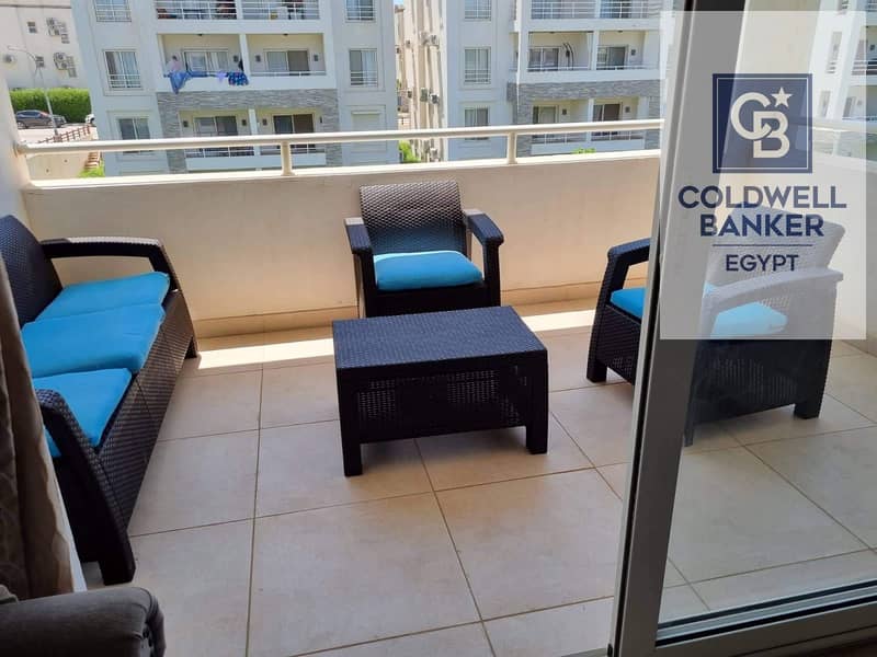 Chalet for rent, 115 sq m, fully furnished and ready to move in, in Amwaj North Coast - Sidi Abdel Rahman - 2 bedrooms - Prikaz 5