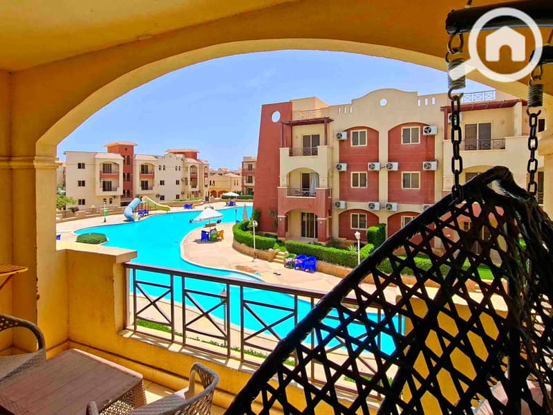 Large chalet with 3 rooms and 2 bathrooms for rent in the best location in La Sirena Mini Egypt - Vista 2