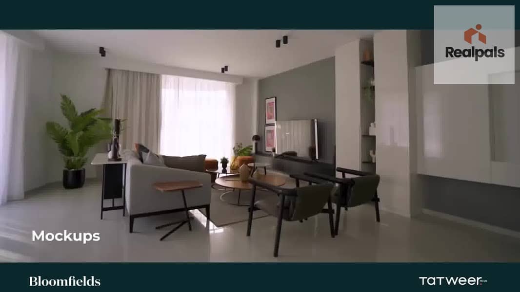 UNDER MARKET PRICE apartment 1 bedroom Ready to move for sale at Bloomfields el Mostakbal city - Ansicht 2