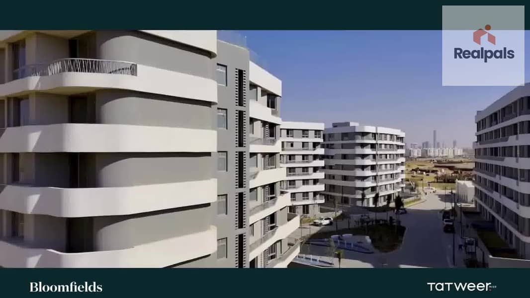 UNDER MARKET PRICE apartment 1 bedroom Ready to move for sale at Bloomfields el Mostakbal city - Ansicht 3