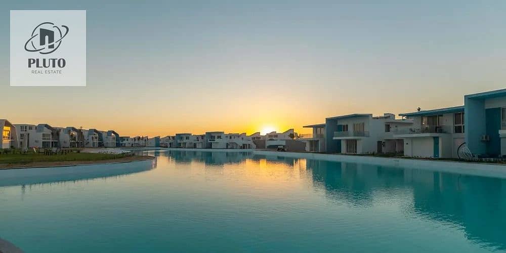 For sale at the lowest price: Hotel-style ground floor apartment with garden, full sea and swimming pool view in Fouka Bay Ras El Hekma. - Vedere 4
