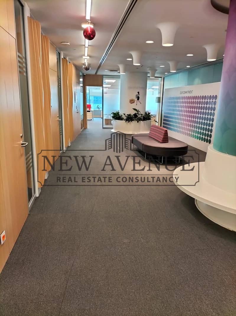 Fully Finished Office with ACS for Rent for multinational companies in Cairo Festival City New Cairo - Bild 3