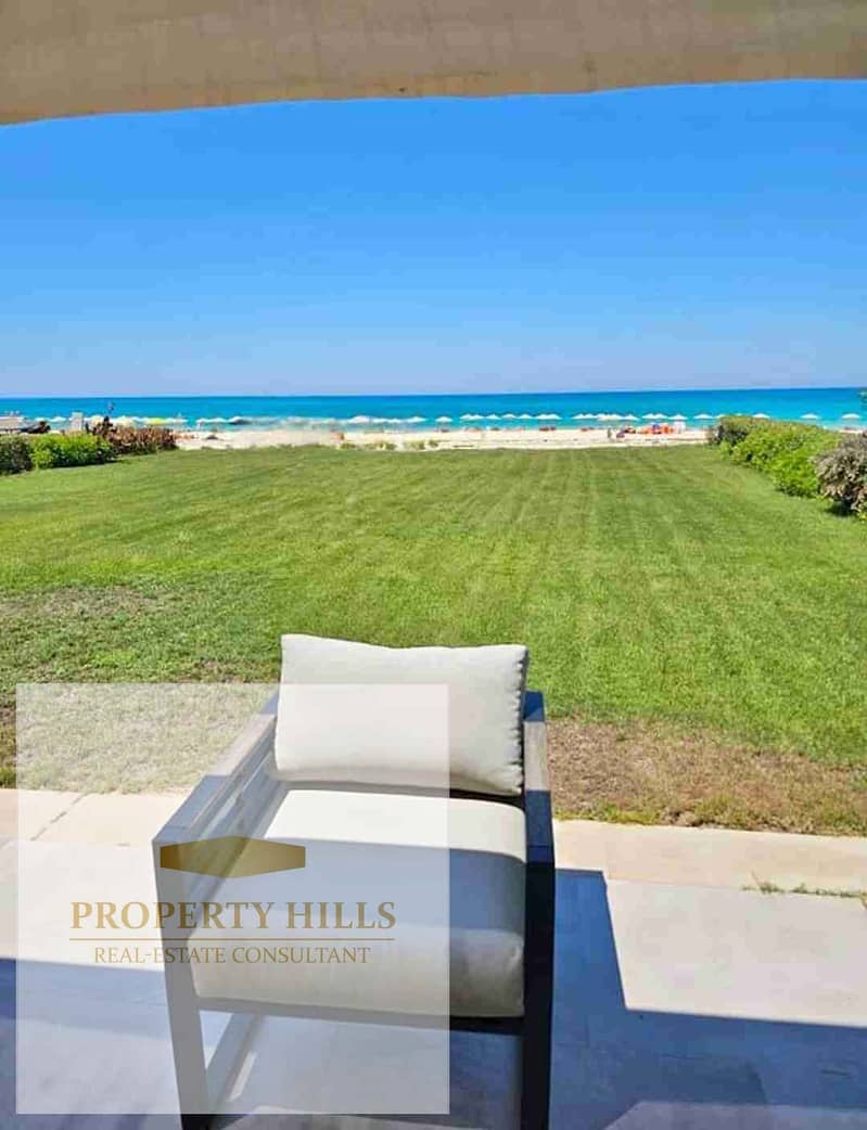 VIP palace villa, immediate delivery, directly on the sea, old price, fully finished, located next to Marassi, Amwaj, and Hacienda. – pohled 4