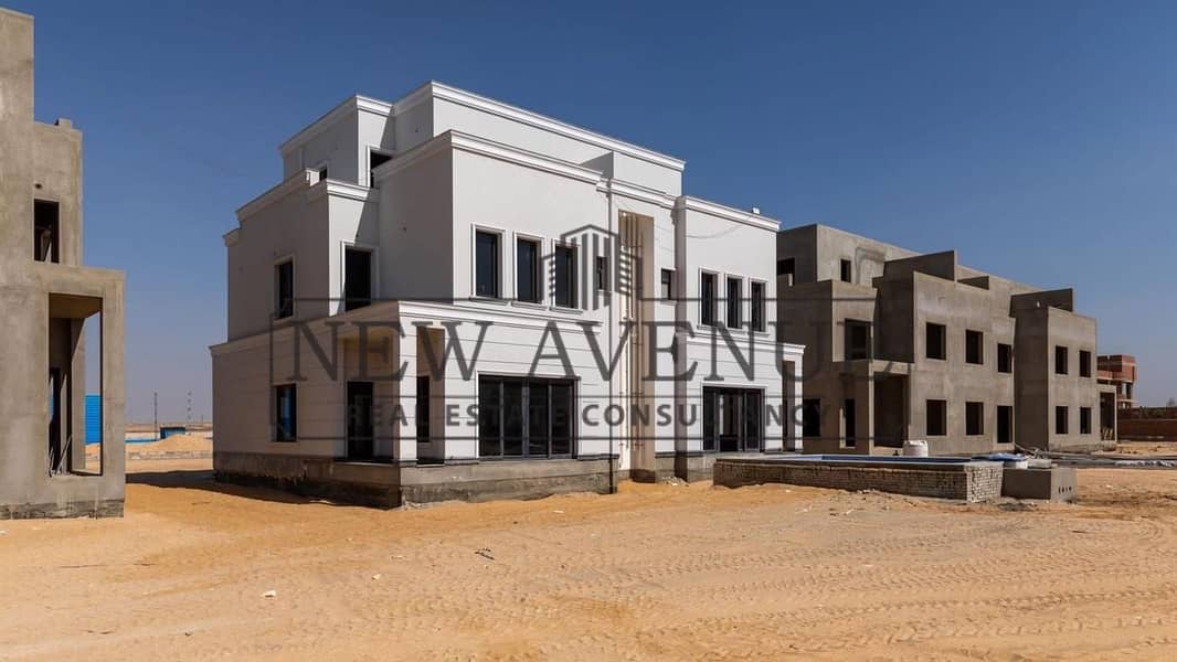 lowest price Delivered Twin house with down payment in Naia West New Zayed Prime location Overlooking landscape and water features Semi finished – pohled 5