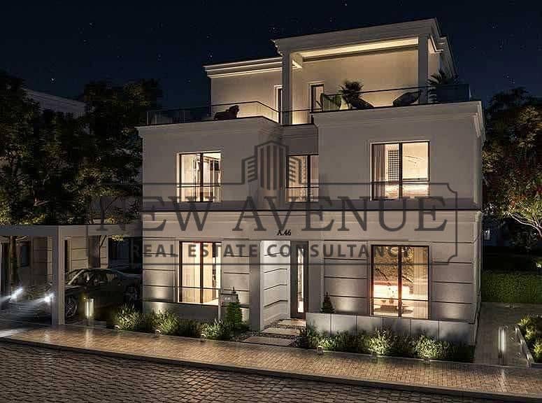 lowest price Delivered Twin house with down payment in Naia West New Zayed Prime location Overlooking landscape and water features Semi finished – pohled 6