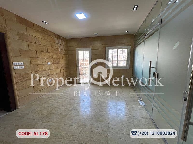 7Rooms 240m | Office for Rent in Maadi | Laselky - Ansicht 3