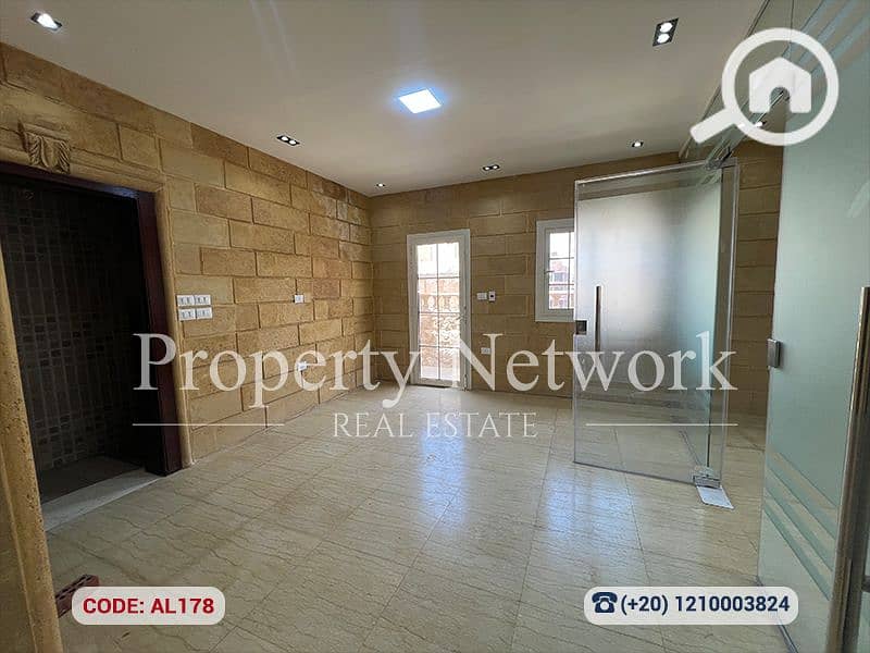 7Rooms 240m | Office for Rent in Maadi | Laselky - Mehr