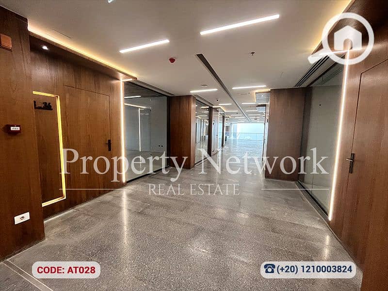 Office for Rent in Rock Gold New Cairo Fully finished with Ac - Ansicht 3