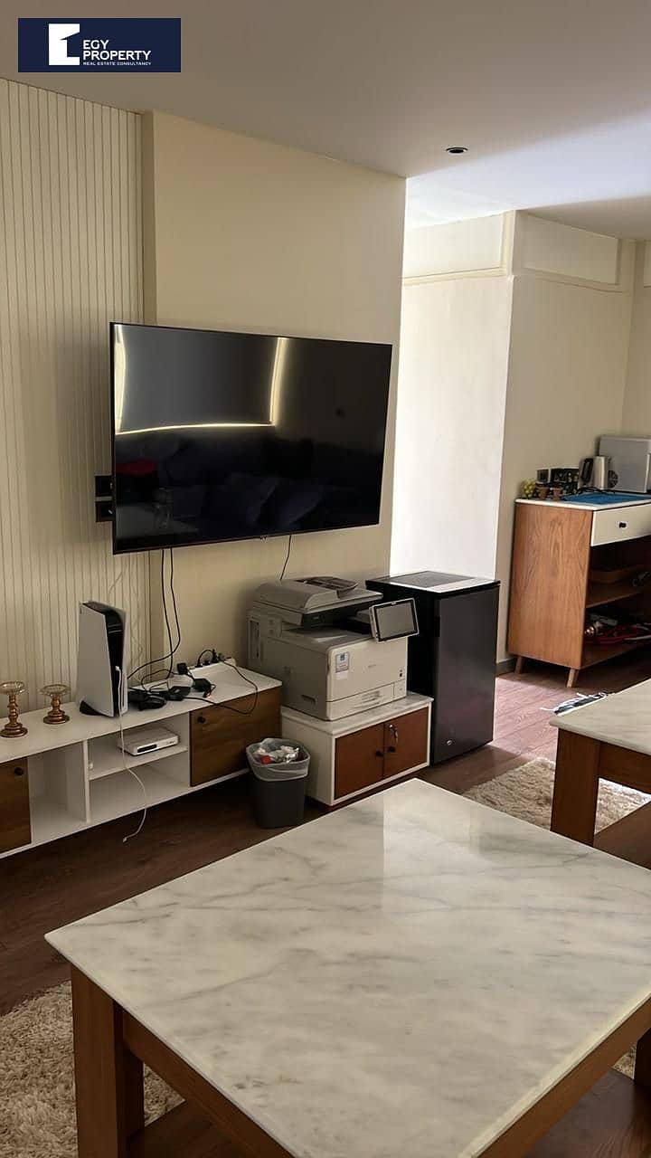 Fully Finished and Furnished Town House villa with a prime location for sale in Palm Hills Golf View Extension - Widok 3