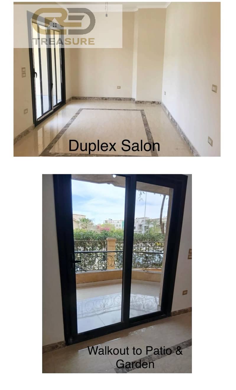 Fully furnished Duplex with garden for rent in alshouyfat - Więcej