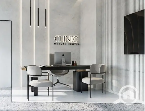Fully finished clinic for sale with AC's in a prime investment location in Sheikh Zayed at Ever West Mall on the 26th of July Corridor