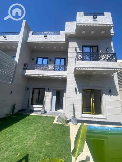 Modern villa for sale near major roads and services, King Mariout, Alexandria.