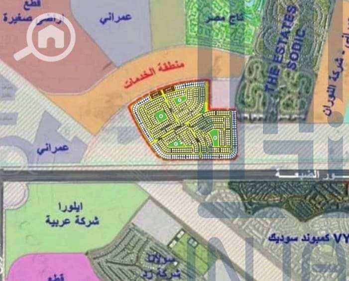 Land for sale in Decision 77 – Bait Al Watan– Phase 10 – New Zayed Lowest overprice in the market - Prime location – pohled 6