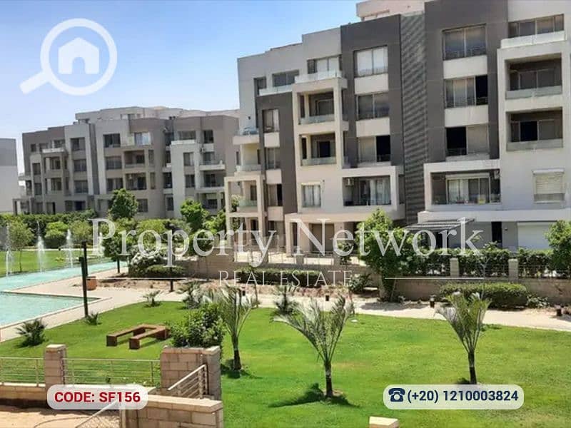 3BR Ground Floor Apartment with Garden for Sale in VGK Palm Hills Core & Shell Ready to move - Widok 4