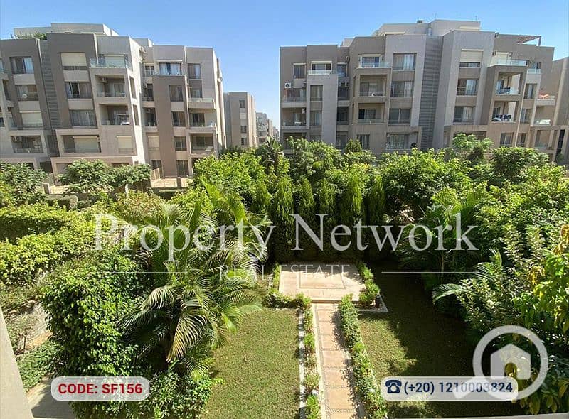 3BR Ground Floor Apartment with Garden for Sale in VGK Palm Hills Core & Shell Ready to move - Widok 5