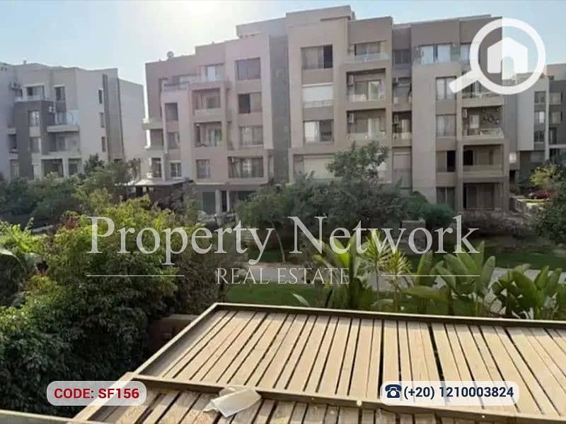 3BR Ground Floor Apartment with Garden for Sale in VGK Palm Hills Core & Shell Ready to move - Widok 6