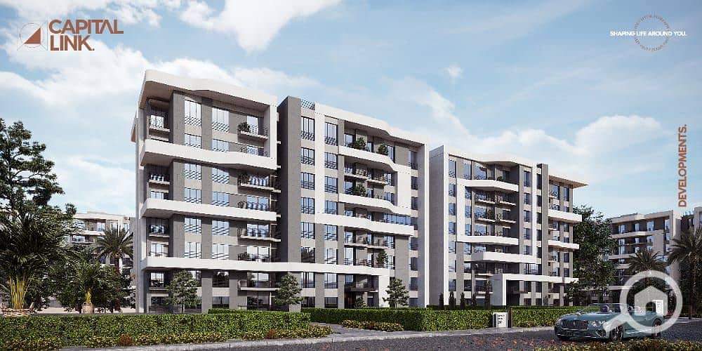 With an advance of 240,000, you will get an apartment of 148 in the Central Park View open compound KARDIA with a developer who has more than 20 years of experience in construction, and your installments are over 10 years. - Widok 5