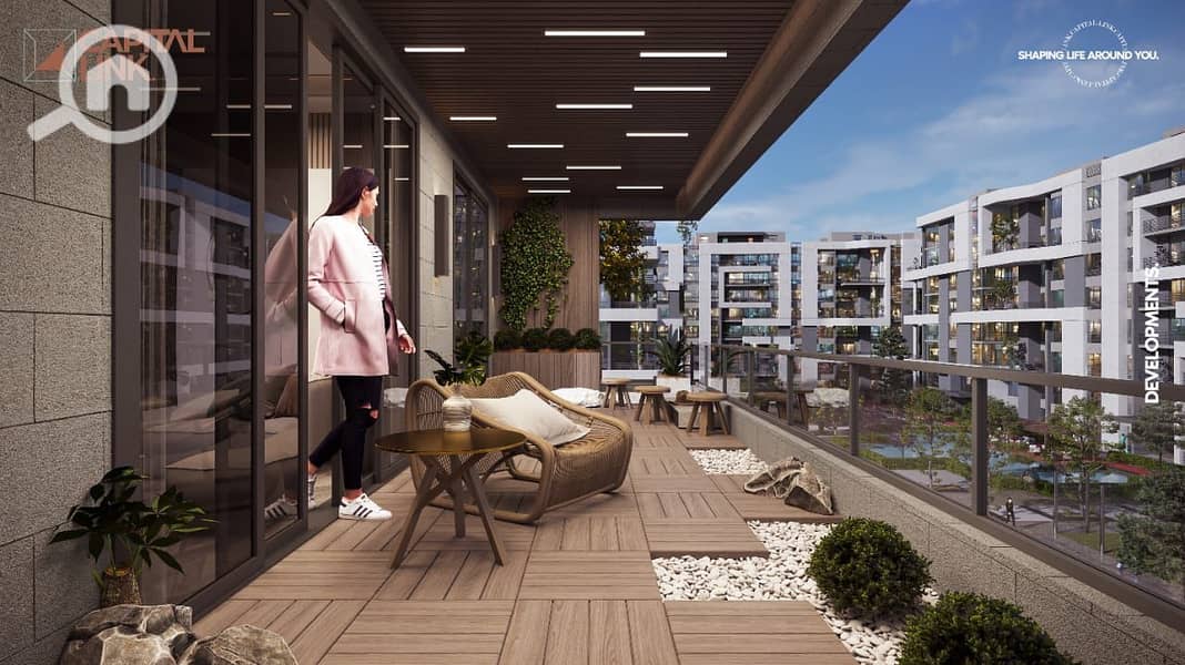 With an advance of 240,000, you will get an apartment of 148 in the Central Park View open compound KARDIA with a developer who has more than 20 years of experience in construction, and your installments are over 10 years. - Widok 6