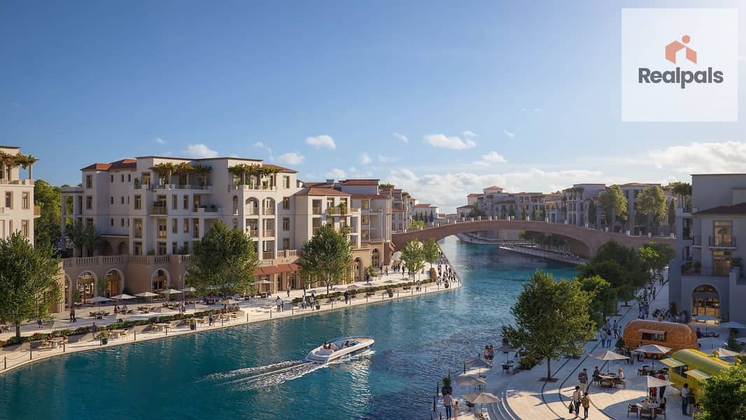 Hotel apartment (( 100m ))for sale at Marassi North coast marina view - Widok 4