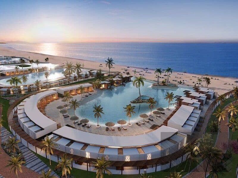 Chalet for sale, 110m², ultra-super-lux finishing, on the sea in Qurbiyah Cali Coast - Widok 4