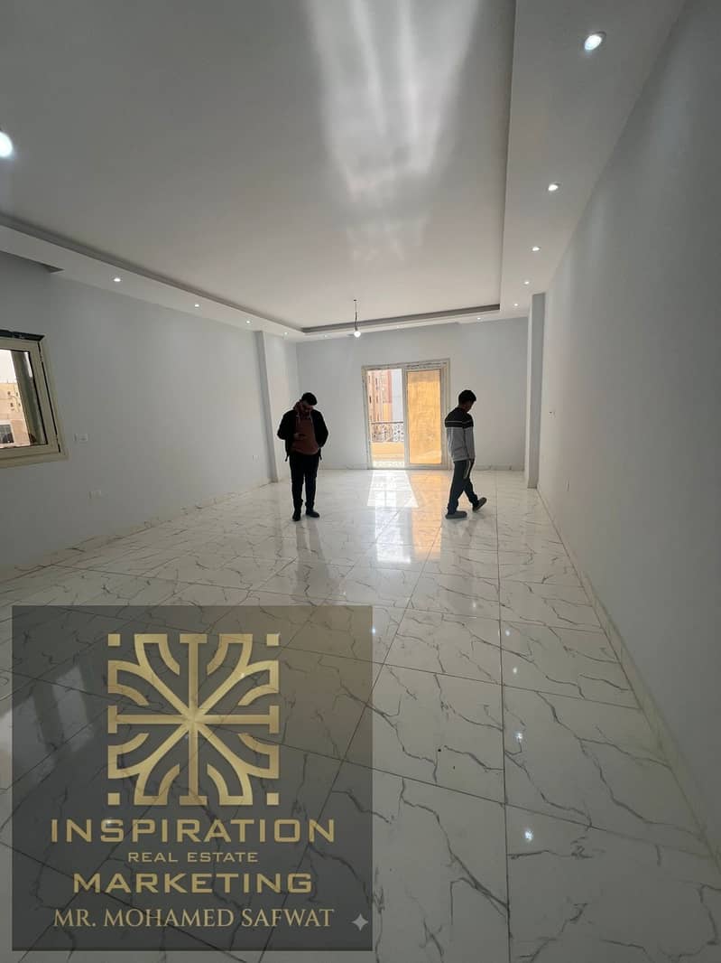 Premium apartment for rent in a prime location at North Lotus, New Cairo. This "First Occupancy" unit offers luxury and convenience right next to Nort – pohled 3