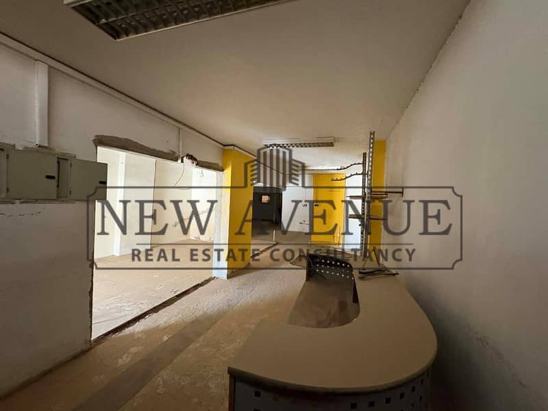 Fully Finished Retail For Rent at El Mokattam 9 Street With Storage Area 95 Sqm Extra - Ansicht 2