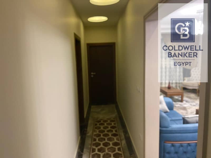 Apartment for rent, 185 sq m, fully furnished, in a prime location directly opposite the American University in Cairo (AUC) in Midtown, 3bedroom - Widok 6