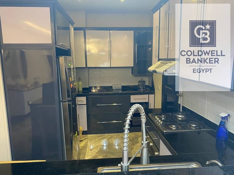 Apartment for rent, 185 sq m, fully furnished, in a prime location directly opposite the American University in Cairo (AUC) in Midtown, 3bedroom - Widok 5