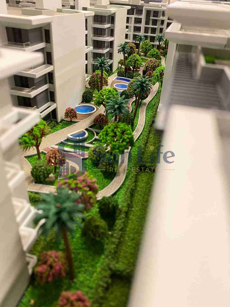 Apartment for sale with a down payment of EGP 680K – directly facing Zewail City , side by side with Al Ashgar District – Hadayek October. - Widok 4