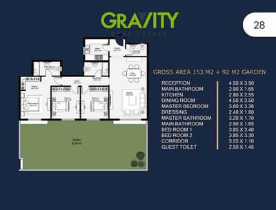 3 Bedroom Flat for Sale in 6th of October, Giza - 123154. jpg