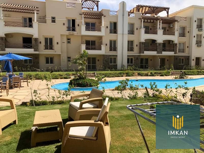 ready to move for sale sea view chalet in blue blue village ain sokhna - Widok 5