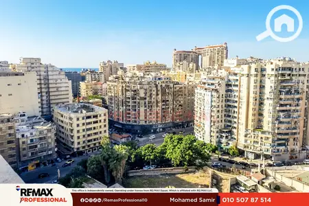 Open view directly on Abu Qir St apartment for rent in Gleem
