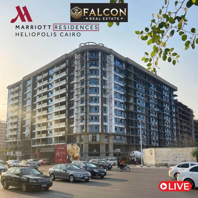 Invest with the highest daily return of $250! Smart Hotel Apartment in Marriott Heliopolis, fully finished and air-conditioned. – pohled 2