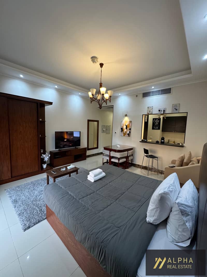 Fully furnished ground floor studio for rent in Porto New Cairo featuring an elegant ultra-modern design and a comfortable layout - Ansicht 2