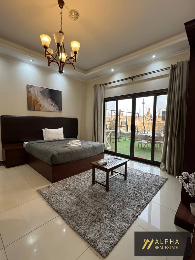 Fully furnished ground floor studio for rent in Porto New Cairo featuring an elegant ultra-modern design and a comfortable layout - Ansicht 4